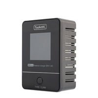 Chargeur de poche intelligent ToolkitRC M4AC AC 30W 2.5A pour batteries LiPo LiHV LiFe 1-4S avec fonction de décharge et d'équilibrage pour drones FPV