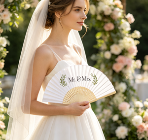 Éventail pliant en <span class=keywords><strong>bambou</strong></span> minimaliste BSBH, idéal pour les mariages, cadeau de fête, pour homme et femme, vente chaude - Product Image 3