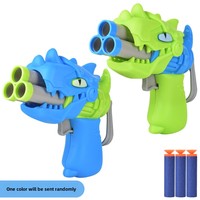 YS TOY Animal de dibujos animados Manual pistola de balas suaves juguete envío gratis ABS plástico pistola de tiro electrónico característica de agua Unisex edades