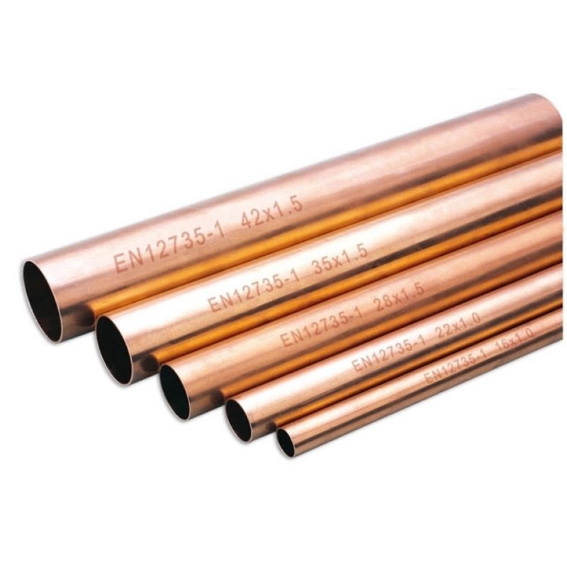 OEM Thin Walled Brass / Purple Tube Copper Brass Pipe