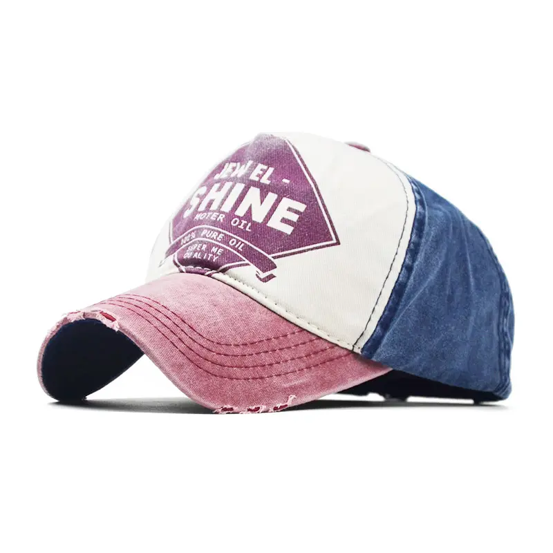 beliebte 2-tone dads baseballmütze blanko 3 tone farbe 5 panel baseballmütze 2 tone baseballmütze mit netz-rückseite