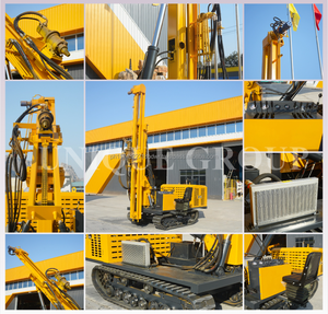 UNIQUE Perforadora de Pilotes Solar Portátil Tipo Oruga, Máquina de Perforación de Pozos, Máquina de Hincado Solar, Equipo de Perforación de Pilotes Solares - Product Image 5