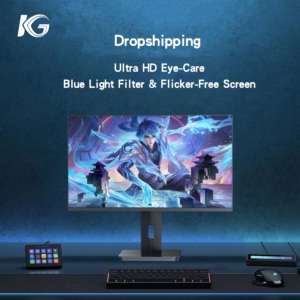 Moniteur E-Sports Professionnel Haute Définition <span class=keywords><strong>144Hz</strong></span> 21:9 27 Pouces avec <span class=keywords><strong>Double</strong></span> Buffer pour Utilisation au Bureau - Product Image 1