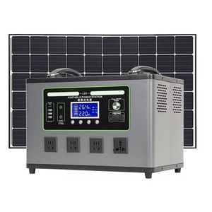 2000W Car <b>Solar</b> 3000Wh Outdoor Power Station Pure Sine Wave Bidirectional Home Use Off-Grid Powerful 2000W Output Provides Ample - Product Image 5