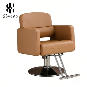 Meilleure vente <span class=keywords><strong>orange</strong></span> noir professionnel vintage pompe hydraulique salon de coiffure <span class=keywords><strong>chaise</strong></span> de salon de coiffure pour hommes - Product Image 1