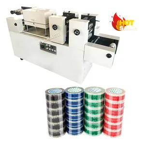 Máquina de impressão automática de fita adesiva Bopp 2 cores, máquina de impressão de fita flexográfica Bopp, máquina de impressão flexográfica