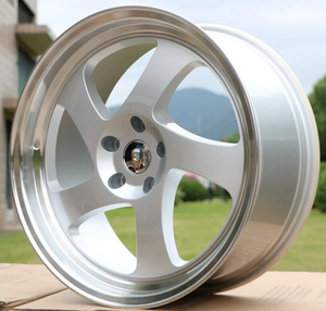 Rines de Aleación de Aluminio SW de 18 Pulgadas 8.5J/9.5J 5X100-114.3, Rines de Cinco Radios para Autos de Pasajeros, para <span class=keywords><strong>Civic</strong></span>, Integra, Miata - Product Image 2