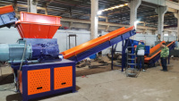 Shengzhong Industrieller Metallabfall-Schredder Industrielle Schredder-Maschine Festabfall-Zerkleinerungsmaschine Vierwellen-Schredder