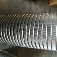 304 316 Johnson layar sumur minyak air kawat Wedge Filter logam kawat Wedge silinder Johnson layar tabung jala