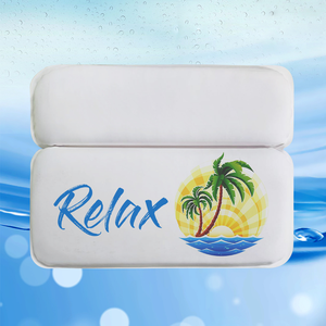Almohada de Baño Personalizada con Soporte para Cuello, Cabeza, Hombros y Espalda, Suave y Cómoda, Antideslizante, de PVC para Spa - Product Image 2