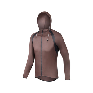 Packable Waterproof Windproof <b>Cycling</b> Jacket Lightweight Foldable <b>Stand</b> Collar Bike Rain Coat for Outdoor Road MTB Bicycle Ride - Product Image 4