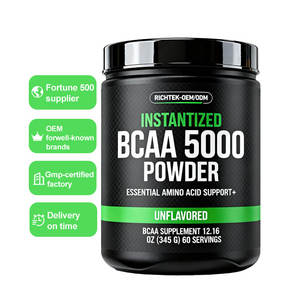 Supplemento di nutrizione sportiva di <span class=keywords><strong>Bcaa</strong></span> dell'amminoacido a catena ramificata Richtek con <span class=keywords><strong>Bcaa</strong></span> Power migliore proteina <span class=keywords><strong>Bcaa</strong></span> personalizzata ottimale - Product Image 1