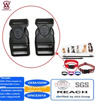 Boucle de collier pour chien en plastique, professionnelle, robuste, à dégagement rapide, accessoires pour animaux de compagnie