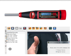 Hete Kwaliteit Digitale Display Machines Beton Sterkte Rebound Hamer <span class=keywords><strong>Tester</strong></span> Hardometer Sclerometer Hardheid <span class=keywords><strong>Tester</strong></span> - Product Image 3