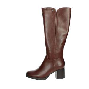 Women's <b>Knee</b> <b>High</b> Boots Brown Heel Height 37 - Product Image 1