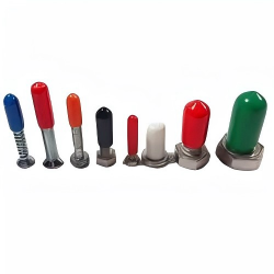 Embouts de protection en vinyle PVC pour filetages, boulons, tubes ronds, tiges métalliques, anti-poussière et isolants, fabriqués en Chine - Product Image 4
