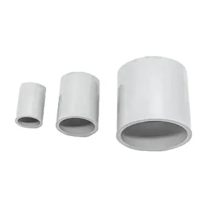 LeDES UL Listed Schedule 40 PVC Pipes Rigid Conduit Coupling 4" Electrical Straight Connector Conduits & Fittings Suppliers