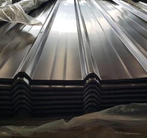 Baja galvanis Harga bergelombang alumunium-seng lembaran baja bergelombang 0.4mm Aluminium 22 ukuran baja galvume persegi panjang - Product Image 4