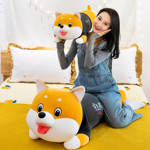 Nuevo Estilo, Almohada de Peluche Súper Suave con Forma de Perro Husky Shihtzu, Rellena de Algodón PP, <span class=keywords><strong>Regalo</strong></span> de Cumpleaños para Novia, <span class=keywords><strong>Regalo</strong></span> para Padres e Hijos - Product Image 4