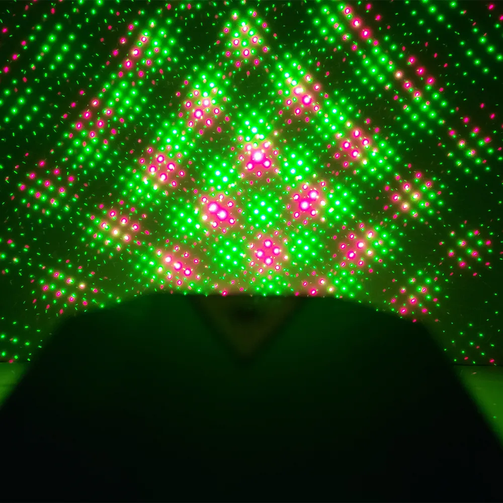 LED Stage Laser Projector Strobe Lighting Stroboscope Mini Disco Lamp Home Holiday Celebration Party Light DJ Disco light