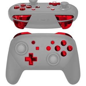 EXtremeRate pour manette Nintendo Switch Pro - Kit de boutons de remplacement (ABXY, D-pad, L/R, déclencheurs ZL/ZR et bouton de tir) - Product Image 2
