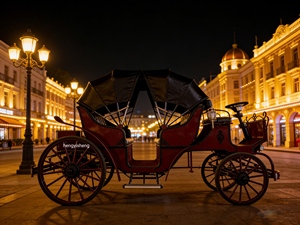 Voiture électrique de tourisme avec batterie pour visites panoramiques de la ville, chariot sans chevaux <span class=keywords><strong>en</strong></span> vente - Product Image 1