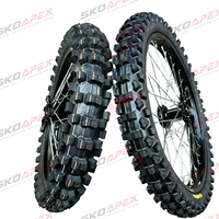 Ensemble de roues Sur-Ron Ultra Bee 21/18 pouces, performance tout-terrain, conduite sur sentier et sur route, prêt à assembler, construction légère