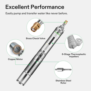 4sdm2-7 duy nhất giai đoạn áp lực cao chìm Máy bơm nước cho tưới tiêu nông nghiệp & giếng sâu borehold cho máy bơm - Product Image 6