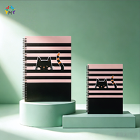Agenda scolaire personnalisable à spirale avec motif et logo personnalisés