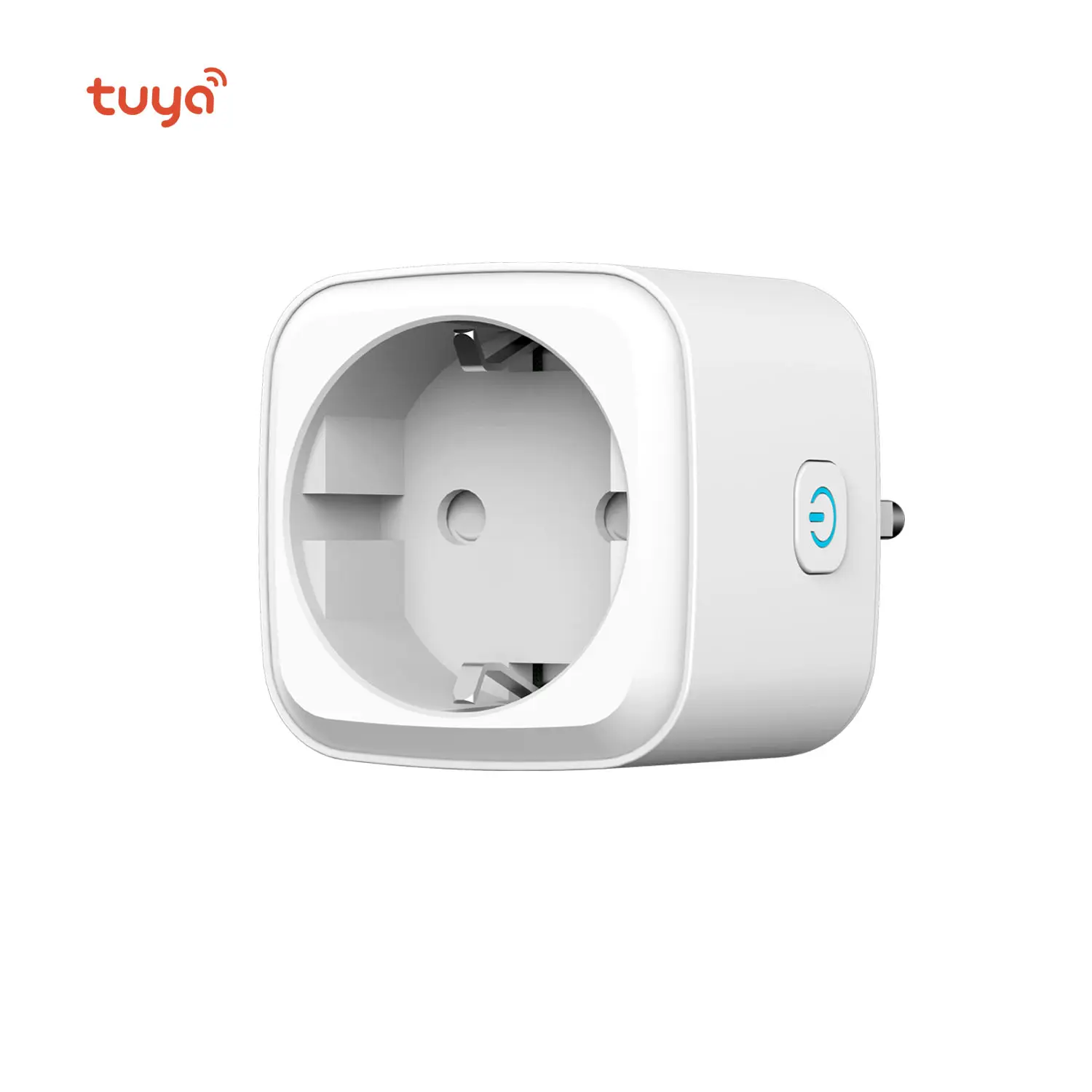 Amazon Alexa Google Home Voice Control Tuya 220V 10A EU Wifi Smart Power Plug for Air Conditioner Lamp socket