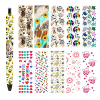Transferts UV pour stylos, gobelets et autres supports, imperméables, de haute qualité, vente en gros