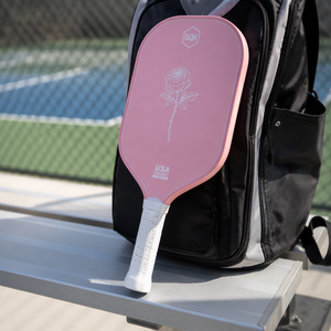 Ensemble de pickleball professionnel avec poignée confortable absorbant les chocs, face en fibre de verre, double couche en nid d'abeille, avec étui de transport - Product Image 3