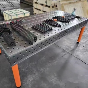 Plateforme de soudage 3D haute précision avec traitement de nitruration, poste de travail de soudage certifié CE/ISO9001, taille personnalisable - Product Image 2