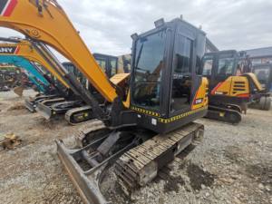 Mini-excavatrice d'occasion Sany SY60 de 6 tonnes, marque chinoise, engin de construction sur chenilles, avec moteur d'origine pour Sany - Product Image 3