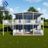 Maison conteneur de luxe préfabriquée et mobile, prête à l'emploi, extensible, avec cuisine, disponible en 40Ft, 20Ft, 30Ft, Villa préfabriquée, Maison portable