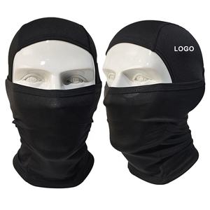Masker Ski Balaclava desain sepeda motor logo kustom masker Ski wajah penuh olahraga masker Ski Balaclava tersublimasi - Product Image 4