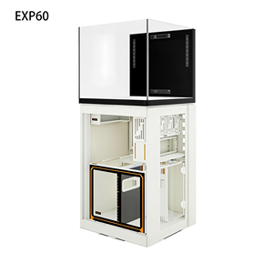 Yunhai Nouvelle Série Haut de Gamme EXP60/EXP90/EXP120/EXP150 – Aquarium Marin en Verre Ultra Transparent et Alliage d'Aluminium avec Bac <span class=keywords><strong>PVC</strong></span> pour Coraux 1 - Product Image 2