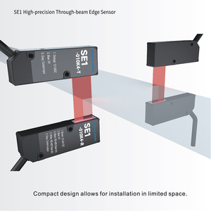 Độ chính xác cao SE1-010K4 <span class=keywords><strong>Laser</strong></span> cạnh phát hiện tầm nhìn chùm IP67 không thấm nước công nghiệp đo lường RS485 cảm biến quang học - Product Image 6