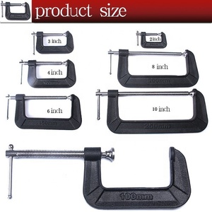 Máy tính để bàn di động <span class=keywords><strong>c</strong></span>ông <span class=keywords><strong>c</strong></span>ụ Rèn chế biến gỗ nặng chế biến gỗ chế biến gỗ <span class=keywords><strong>C</strong></span> kẹp G kẹp kim loại inch Metric tiêu chuẩn - Product Image 3