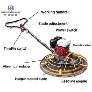 Ponceuse à béton autoportée à <span class=keywords><strong>prix</strong></span> <span class=keywords><strong>d</strong></span>'usine pour la construction routière - Product Image 2