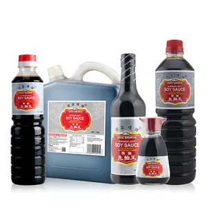 Soy Sauce Shrimp Recipe Bottle Drum Packing Free Sample 1000 ml Light Soy Sauce for Food Industry