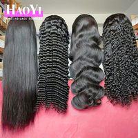 Perruque frontale en dentelle HD 13x6, cheveux naturels vietnamiens, ondulés et bouclés, haute densité, 100% cheveux humains, sans colle, pour femmes noires