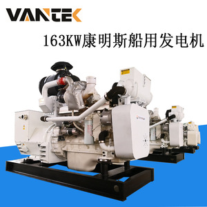 เครื่องกำเนิดไฟฟ้าดีเซล Jiangsu Wantai 163 กิโลวัตต์ 200 กิโลโวลต์แอมแปร์ สำหรับใช้งานทางทะเล พร้อมระบบควบคุมแรงดันไฟฟ้าอัตโนมัติ - Product Image 4