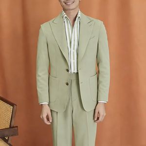 <span class=keywords><strong>Costume</strong></span> pour homme sur mesure, <span class=keywords><strong>costume</strong></span> de cérémonie, <span class=keywords><strong>costume</strong></span> de mariage, <span class=keywords><strong>costume</strong></span> décontracté pour les voyages quotidiens, <span class=keywords><strong>costume</strong></span> à double boutonnage pour homme - Product Image 4