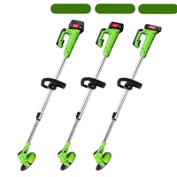 Tondeuse à gazon électrique sans fil, coupe-herbe réglable en longueur, 21V, outils de jardin