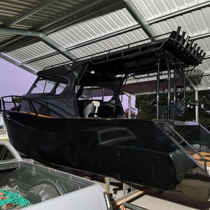 Bateau de pêche en aluminium Sea King 790 Profisher avec moteur <span class=keywords><strong>hors</strong></span>-<span class=keywords><strong>bord</strong></span>, yacht de sport de luxe à cabine ouverte, à vendre - Product Image 3