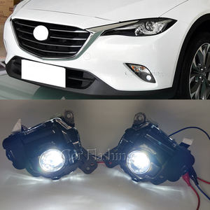 Faros Antiniebla LED Delanteros para Automóvil, Conjunto de Luces Antiniebla para Mazda <span class=keywords><strong>CX3</strong></span> CX-3 CX4 CX-4 2016-2019 Atenza CX9 2017-2018, Lámpara de Conducción - Product Image 6