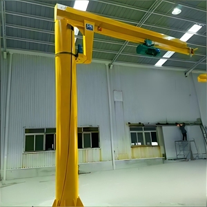 เครนจิ๊บบูมแบบติดตั้งบนเสาขนาด 1/4 ตัน เครนจิ๊บบูมแบบเคลื่อนย้ายได้ขนาด 1 ตัน 10 ตัน เครนยกแบบจิ๊บบูมขนาด 5 ตัน - Product Image 4