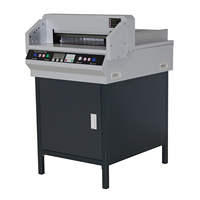 Meilleure vente d'équipement de bureau 450mm électrique Guillotine coupe-papier A3 Machine de découpe de papier Machines de traitement du papier avant