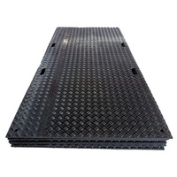 Tapis de protection du sol antidérapant en polyéthylène pour plateforme de travail de grue de construction, équipement lourd